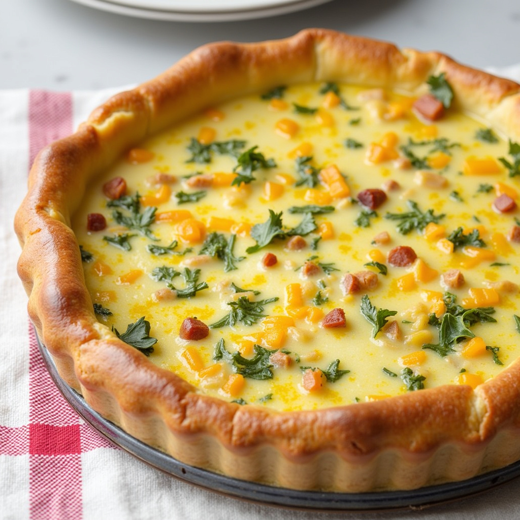 quiche lorraine revisité