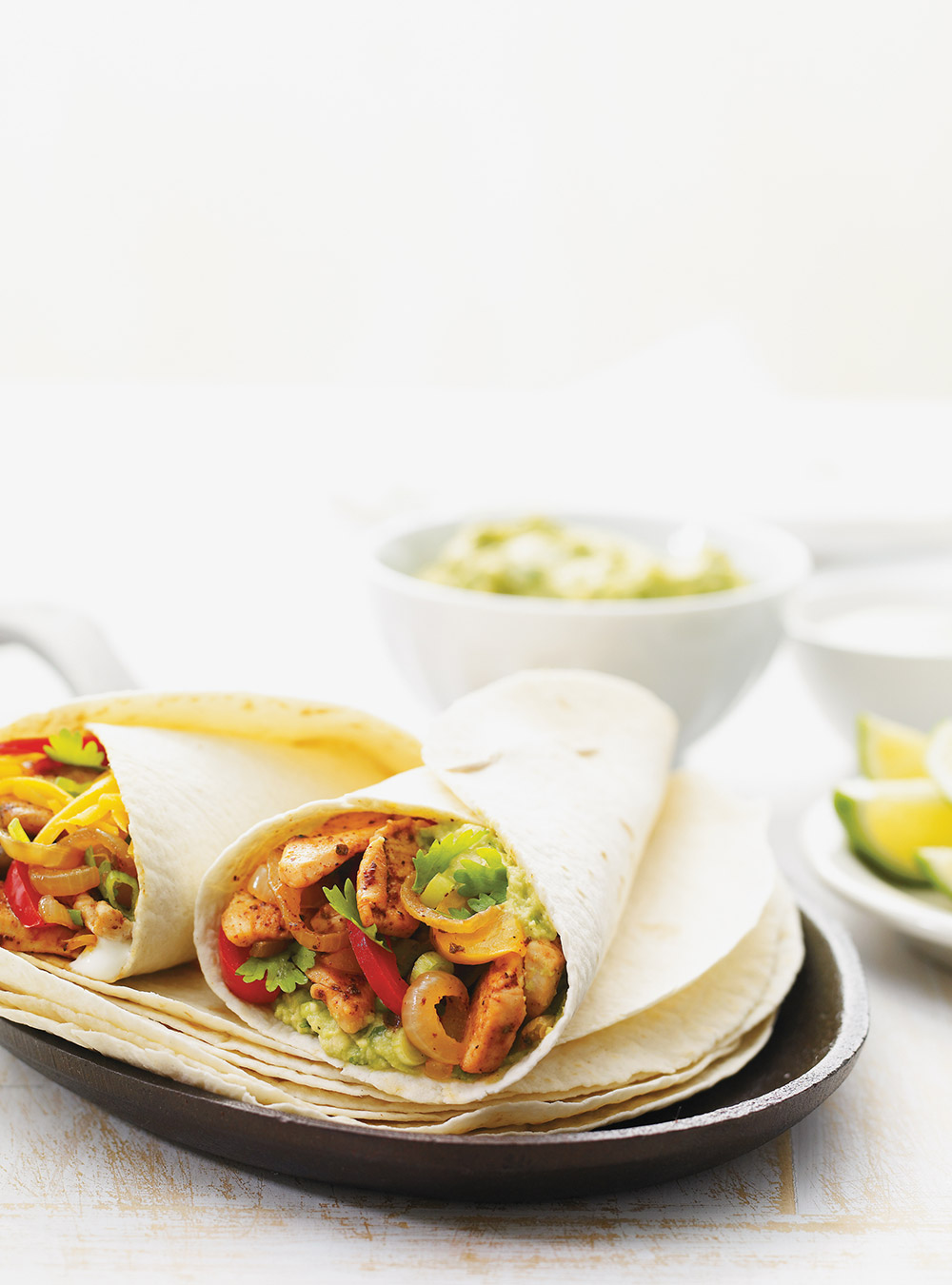 recette fajitas au poulet