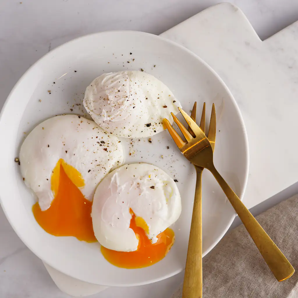 Oeuf poché en 3 minutes top chrono