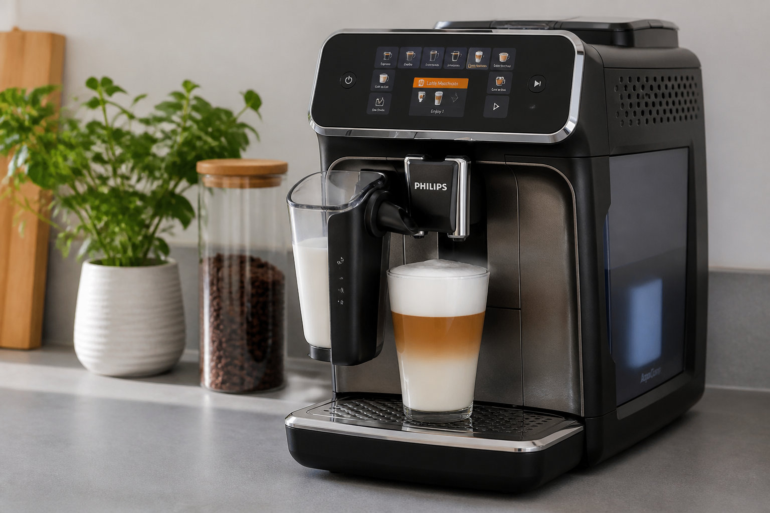 02 Philips Série 3300 LatteGo : la simplicité accessible