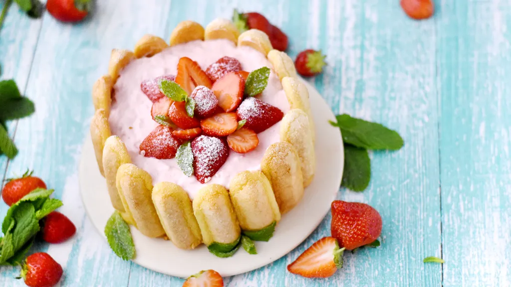 recette charlotte aux fraises