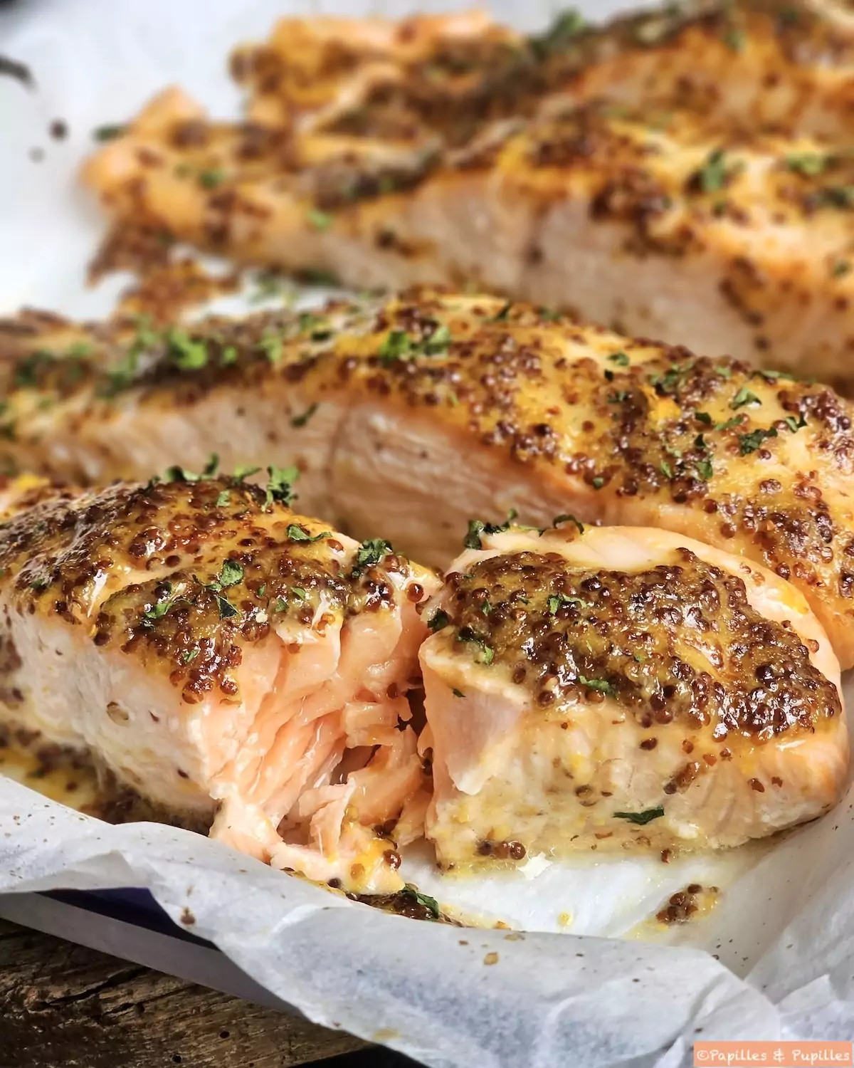 recette saumon au four